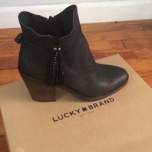 Lucky Brand booties. Brand new. Never worn.